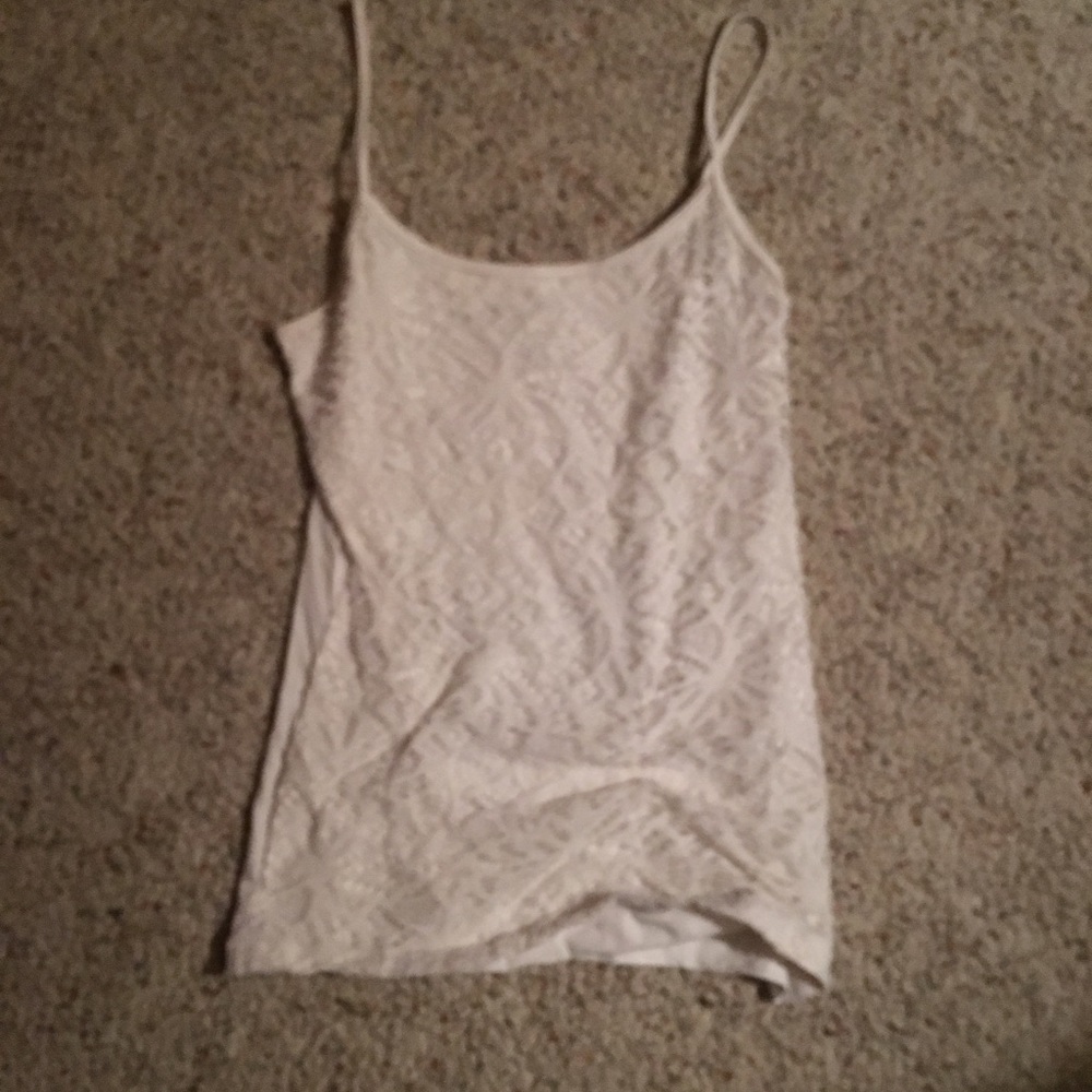 White tank top